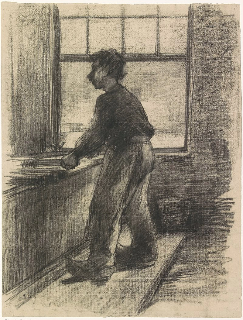 Operaio nella tintoria del cotone - Rijksmuseum Amsterdam